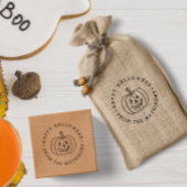 Personalisierte Kürbislaterne Happy Halloween Permastempel