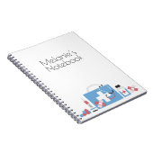 Personalisierte Kurssprache Notizblock (Rechte Seite)