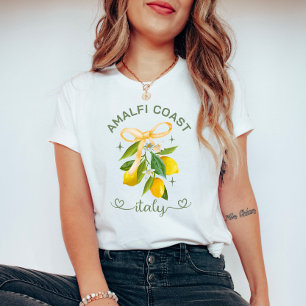 Personalisierte Küste von Amalfi - Italien Lemon & T-Shirt