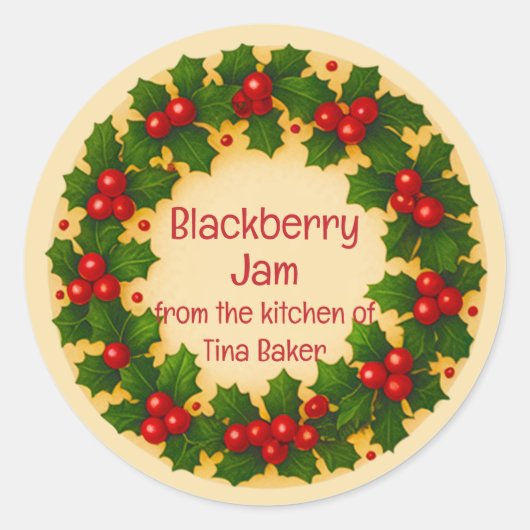 Personalisierte Labels für den Urlaub Runder Aufkleber (Vorderseite)