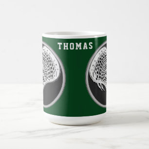 Personalisierte Lacrosse Coffee Tasse