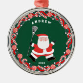 Personalisierte Lacrosse Collectious Keramik oder Ornament Aus Metall (Vorne)