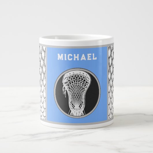 Personalisierte Lacrosse Collectious Riant Coffee Jumbo-Tasse (Vorderseite)