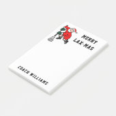 Personalisierte Lacrosse-Geschenke Notizen (angewinkelt)