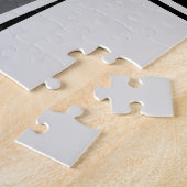 Personalisierte Lacrosse Player ADD-Teamnummer Puzzle (Seite)