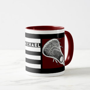 Personalisierte Lacrosse Sports Tasse