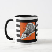 Personalisierte Lacrosse Sports Tasse (Links)