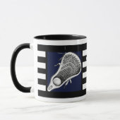 Personalisierte Lacrosse Sports Tasse (Links)