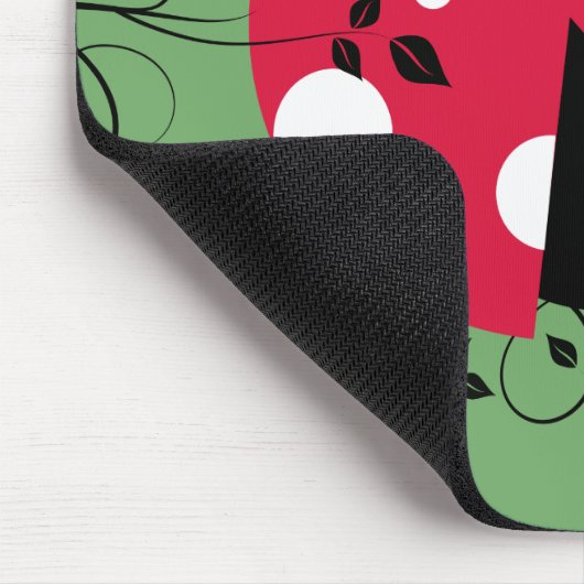 Personalisierte Lady Bug Mouse Pad Ladybug Mousepad (Ecke)