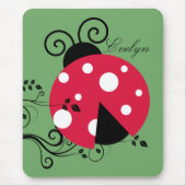 Personalisierte Lady Bug Mouse Pad Ladybug Mousepad (Vorne)