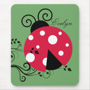 Personalisierte Lady Bug Mouse Pad Ladybug Mousepad