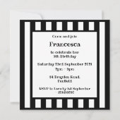 Personalisierte Ladybird-Einladung (Rückseite)