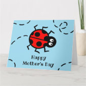 Personalisierte Ladybird Ladybug Day Card Karte (Vorderseite)