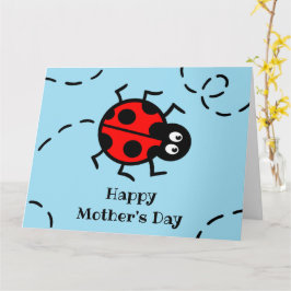 Personalisierte Ladybird Ladybug Day Card Karte