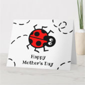 Personalisierte Ladybird Ladybug Day Card Karte (Vorderseite)