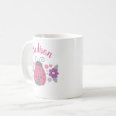 Personalisierte Ladybug-Tasse Kaffeetasse (Vorderseite Links)