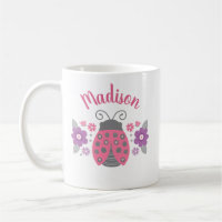 Personalisierte Ladybug-Tasse