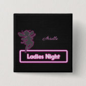 Personalisierte Ladys Night mit glühender Fairy Button (Vorderseite)