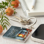 Personalisierte Lampe Schlüsselanhänger (Vorderseite rechts)