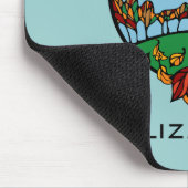 Personalisierte Landschaft im Herbst Mousepad (Ecke)