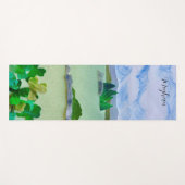 Personalisierte Landschaft Yogamatte (Vorderseite (Horizontal))