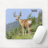 Personalisierte Landschaftliche Elch-Maus-Pad Mousepad (Mit Mouse)