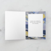 Personalisierte Landschaftliche Geburtstagskarte d Karte (Innenseite)