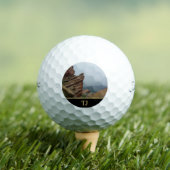 Personalisierte Landschaftliche "Red Rocks" Golfpl Golfball (Insitu T-Shirt)