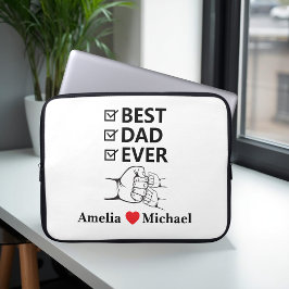 Personalisierte Laptop-Tasche 'Bester Vater aller Laptopschutzhülle