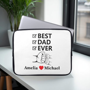 Personalisierte Laptop-Tasche 'Bester Vater aller Laptopschutzhülle