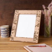 Personalisierte Laser-Blume Bildrahmen Geätzte Rahmen (Links)