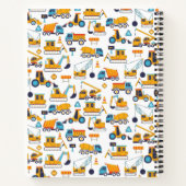 Personalisierte Lastkraftwagen Notizblock (Rückseite)