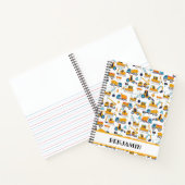 Personalisierte Lastkraftwagen Notizblock (Innenseite)