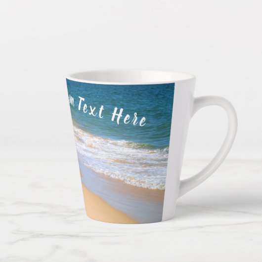 Personalisierte Latte-Tasse des Fotos mit benutzer Milchtasse (Rechts)