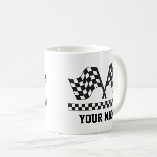 Personalisierte laufende Kundgebung kennzeichnet Kaffeetasse (VorderseiteRechts)