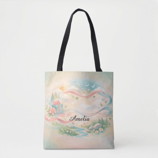 Personalisierte Launische Tragetasche Tasche (Vorderseite)
