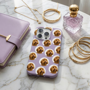 Personalisierte Lavendel-Haustier-Foto-Handyhülle Case-Mate iPhone Hülle