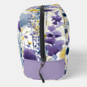 Personalisierte Lavendel-Wildblumen-Blumen Waschbeutel (Rechts)