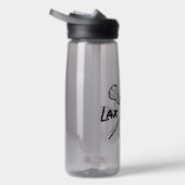 Personalisierte LAX (Lacrosse) Trinkflasche (Rechts)