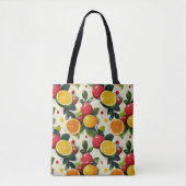 Personalisierte lebendige Citrus Frucht Tote Tasch Tasche (Vorderseite)