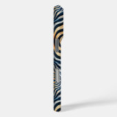 Personalisierte, lebendige Zebra Streifen: farbenf Case-Mate iPhone Hülle (Rückseite / Rechts)