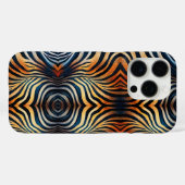 Personalisierte, lebendige Zebra Streifen: farbenf Case-Mate iPhone Hülle (Rückseite (Horizontal))