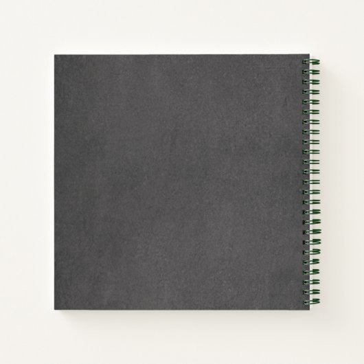 Personalisierte Lebensmittel Zeichnend Rezept-Note Notizblock (Rückseite)