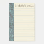 Personalisierte Lebensmittelgeschäft Küche Post It Post-it Klebezettel (Vorderseite)