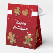 Personalisierte Lebkuchen Geschenkschachtel (Rückseite)