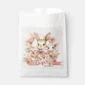 Personalisierte Leckereien für Bunny, Chick & Lamb Geschenktütchen (Vorderseite)