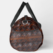 Personalisierte Leder-Optik-Tasche Duffle Bag (Rechts)
