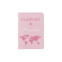 Personalisierte Leder-Pass-Hülle – Benutzerdefinie