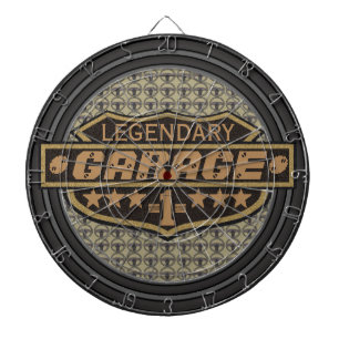 Personalisierte legendäre Garage Dartscheibe