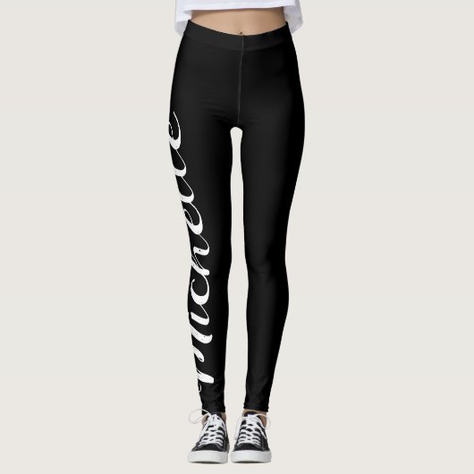 personalisierte Leggings (Vorderseite)